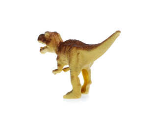 dinosaurs  on white background