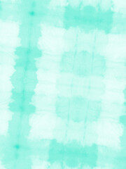 White Tie Dye Shibori. Paint Ethnic Ornament. 