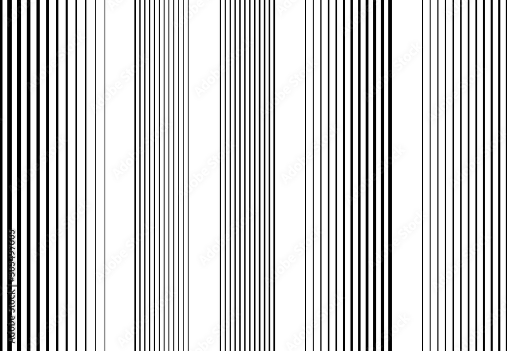 Poster halftone vertical straight, parallel and random lines, stripes pattern and background. lines vector 