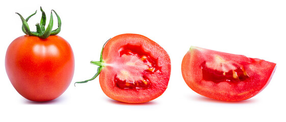 tomato isolated on white background