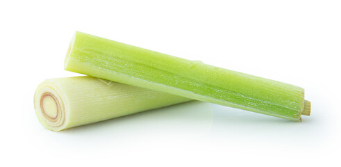 lemon grass isolated on white background