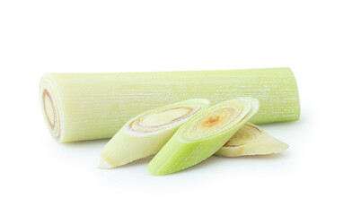 lemon grass isolated on white background