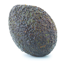 Avocado fruit isolated on white background