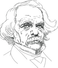 Nathaniel Hawthorne - one of the first and most recognized masters of american literature