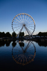 Great wheel of Montreal with his panoramic view 60 of meters high