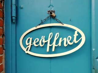 Obraz premium Türschild