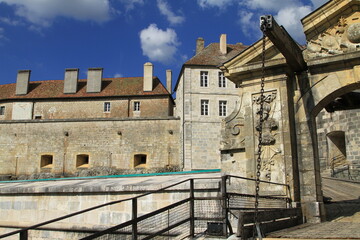 Pont Levis intérieur du Fort de Joux