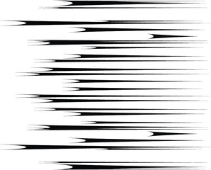 Speed Lines in arrow Form . Vector Illustration .Technology  Logo . Design element . Abstract Geometric shape . 