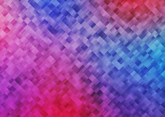 Light Blue, Red vector cover in polygonal style.