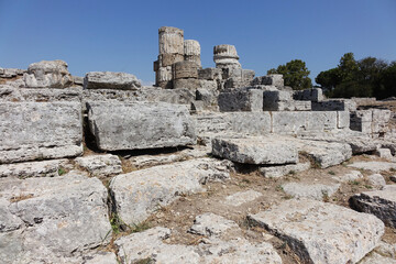 Italy. Parque Archeological of Paestum