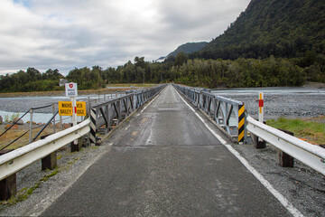 The Waiho River Bridge is located south of Franz Josef township on the Fox Glacier Highway. It was...