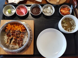 rice with grilled eel