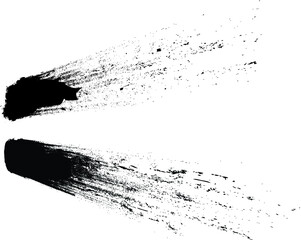 Obraz premium Texture Background. Circle Brush Stroke . Grunge Shape . vector 