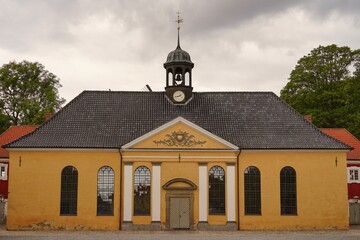 Copenhagen, Europe, the Citadel church in closer view