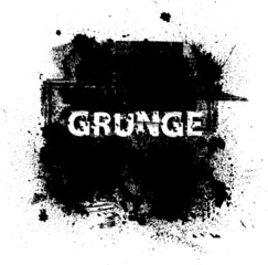 Texture Background. Circle Brush Stroke . Grunge Shape . vector 