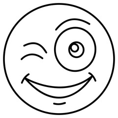 Wink Emoticon 
