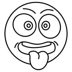 Tongue Out Emoticon