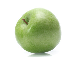 Green apple isolated on white background
