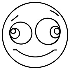 Obraz premium Guilty Emoticon 