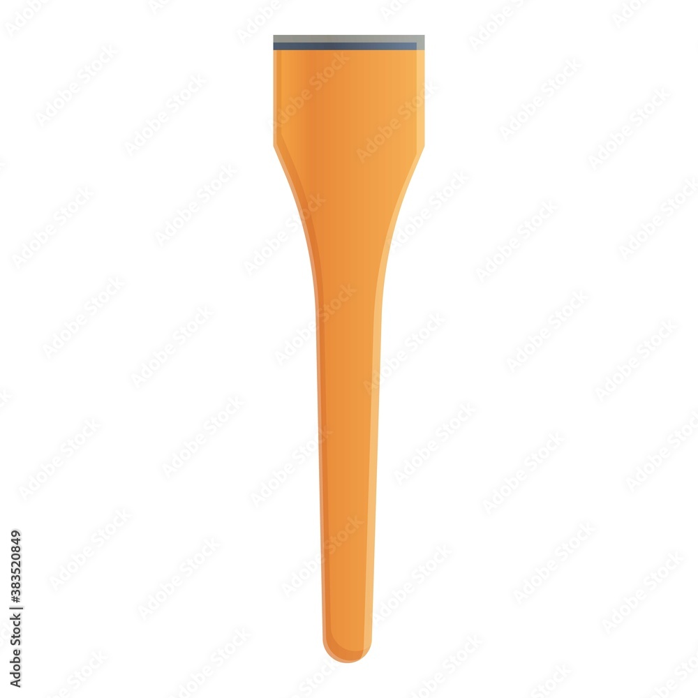 Poster suede tip pen icon. cartoon of suede tip pen vector icon for web design isolated on white background