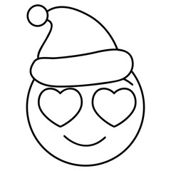 Christmas Love Emoji 