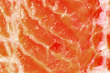 closeup texture of fresh salmon fillet sliced