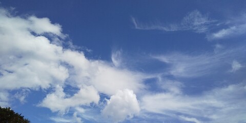 Naklejka na ściany i meble clouds in the sky