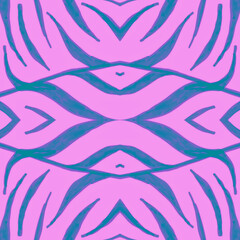 Seamless Animal Print. Fashion Wild Texture. 