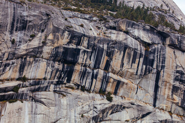 Yosemite Valley and Meadows in USA