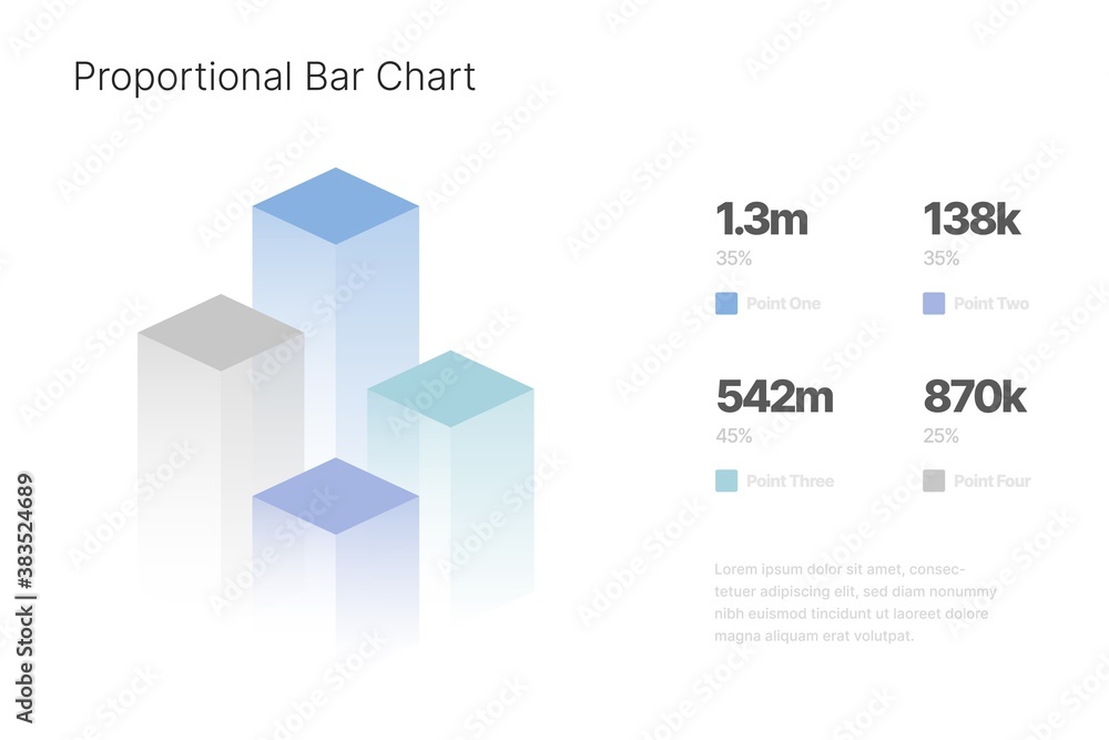 Poster infographic charts with isometric elements for business layout, presentation template and finance re