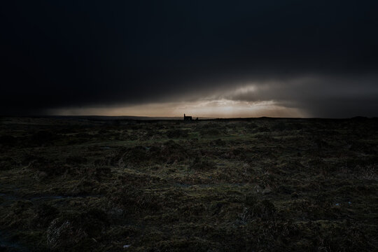 Light Hitting Abandoned Mine, Cornwall