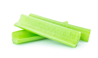 celery isolated on white backgroud ,vegetable