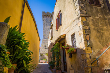 Capalbio, Tuscany, one of the pearls of the Argentario, tourist center for beaches and...