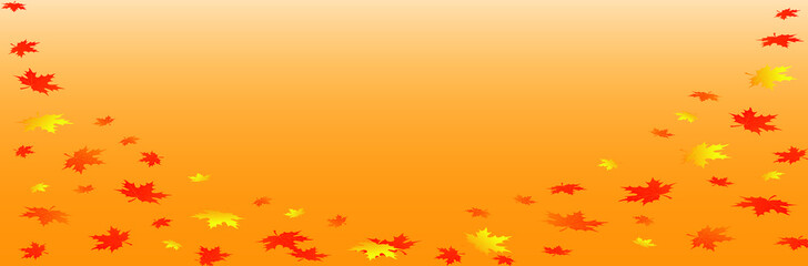Naklejka na ściany i meble Autumn background vector illustration design