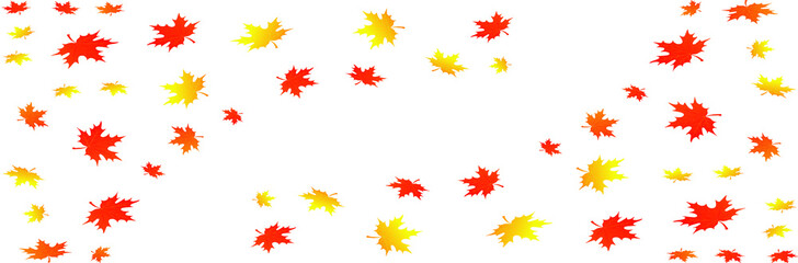 Fototapeta premium Autumn background vector illustration design