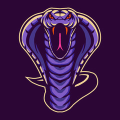 cobra snake vector illustration design