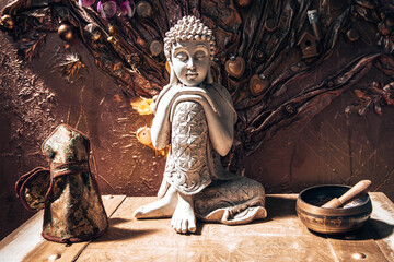 decoración interior de feng shui