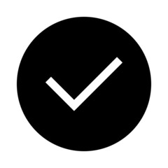 Check mark icon. tick symbol. Vector check icon
