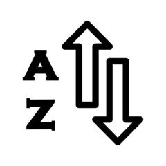 sort icon vector for any purposes