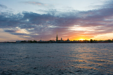 Peter and Paul Fortress in Saint Petersburg.