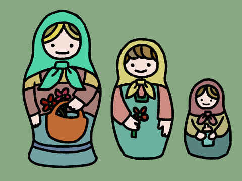 152 Best マトリョーシカ Images Stock Photos Vectors Adobe Stock