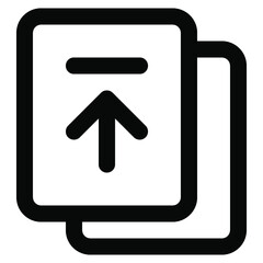 File icon user interface icon. line style icon. vector illustration. vector icon