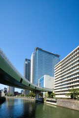 大阪中之島の街並