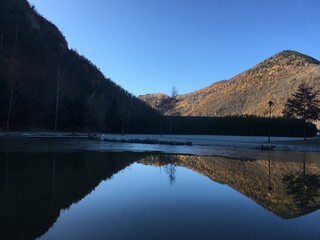 lake in the mountains