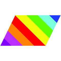 EPS 10: Fun and very colorful series of srectangle in all the colors of the spectrum, from light to dark