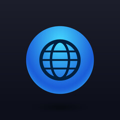 Globe - Button
