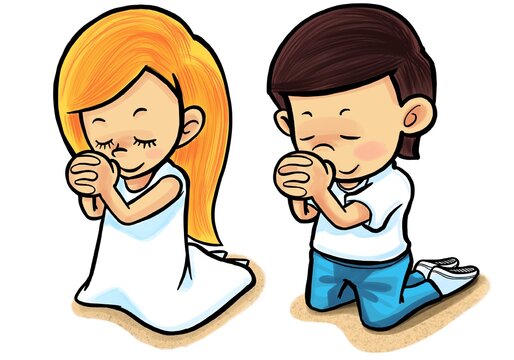 Kids Praying Cartoon Images – Browse 4,628 Stock Photos, Vectors, and Video  | Adobe Stock