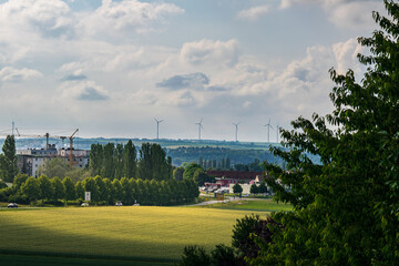 Obraz premium view of the city