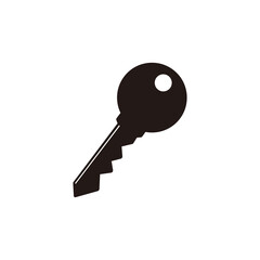 Key icon. Key vector icon