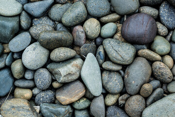 pebbles on the beach